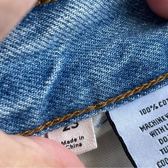 GRLFRND Brooklyn High Rise Straight Jeans Size 23 - Picture 4 of 4